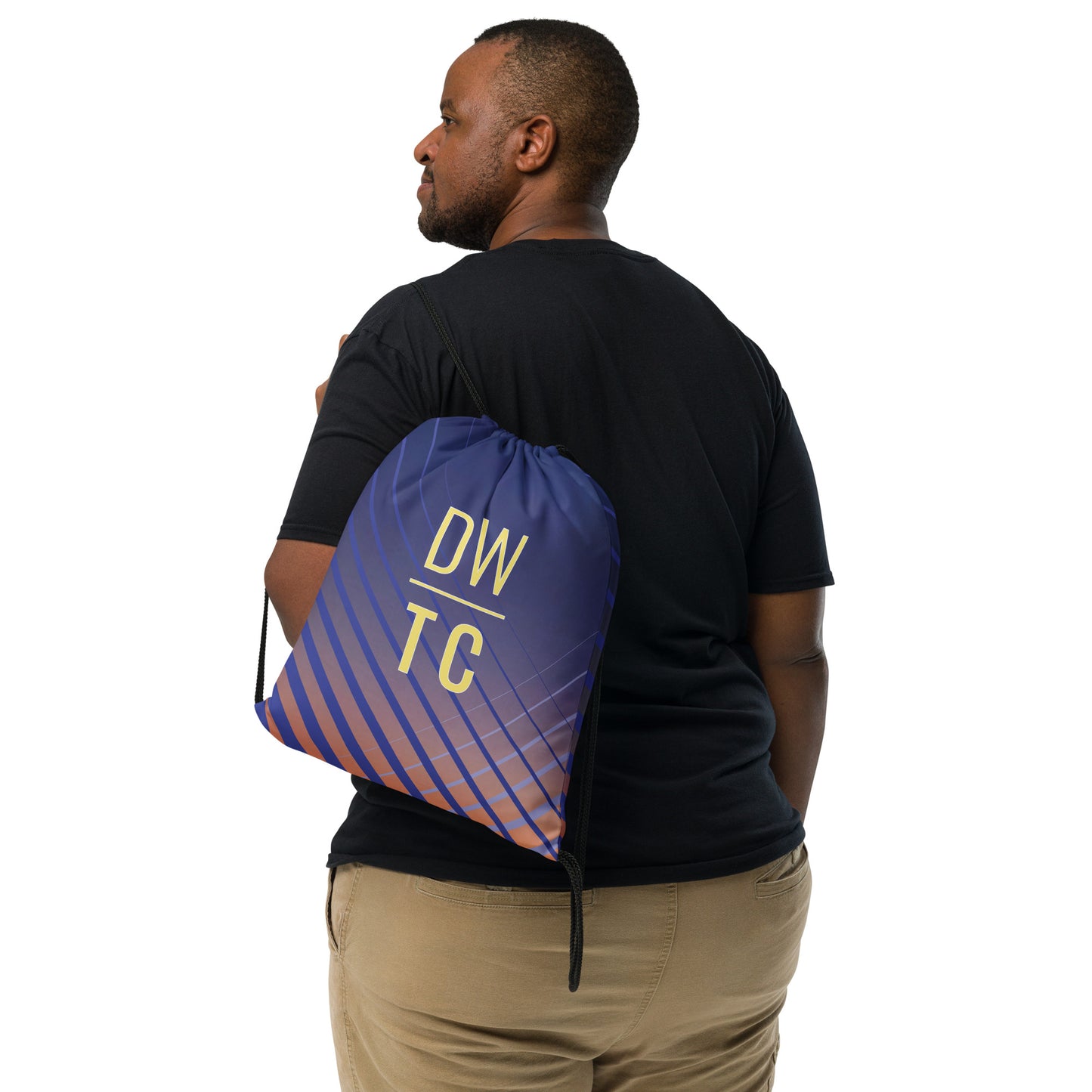 DWTC Sunrise Drawstring Bag