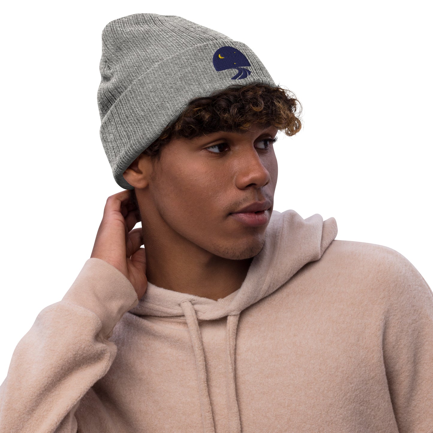 DWTC Ribbed Knit Beanie