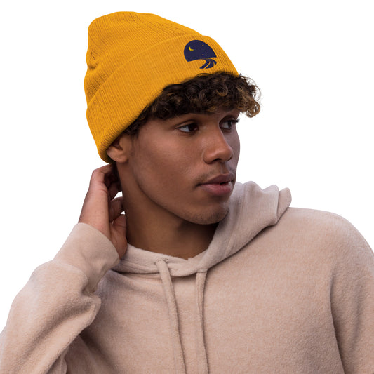DWTC Ribbed Knit Beanie