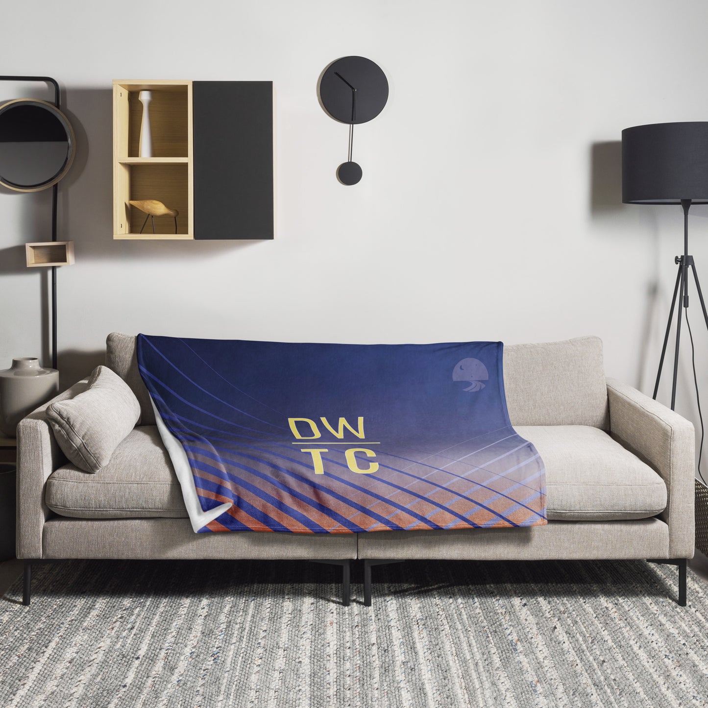 DWTC Sunrise Throw Blanket