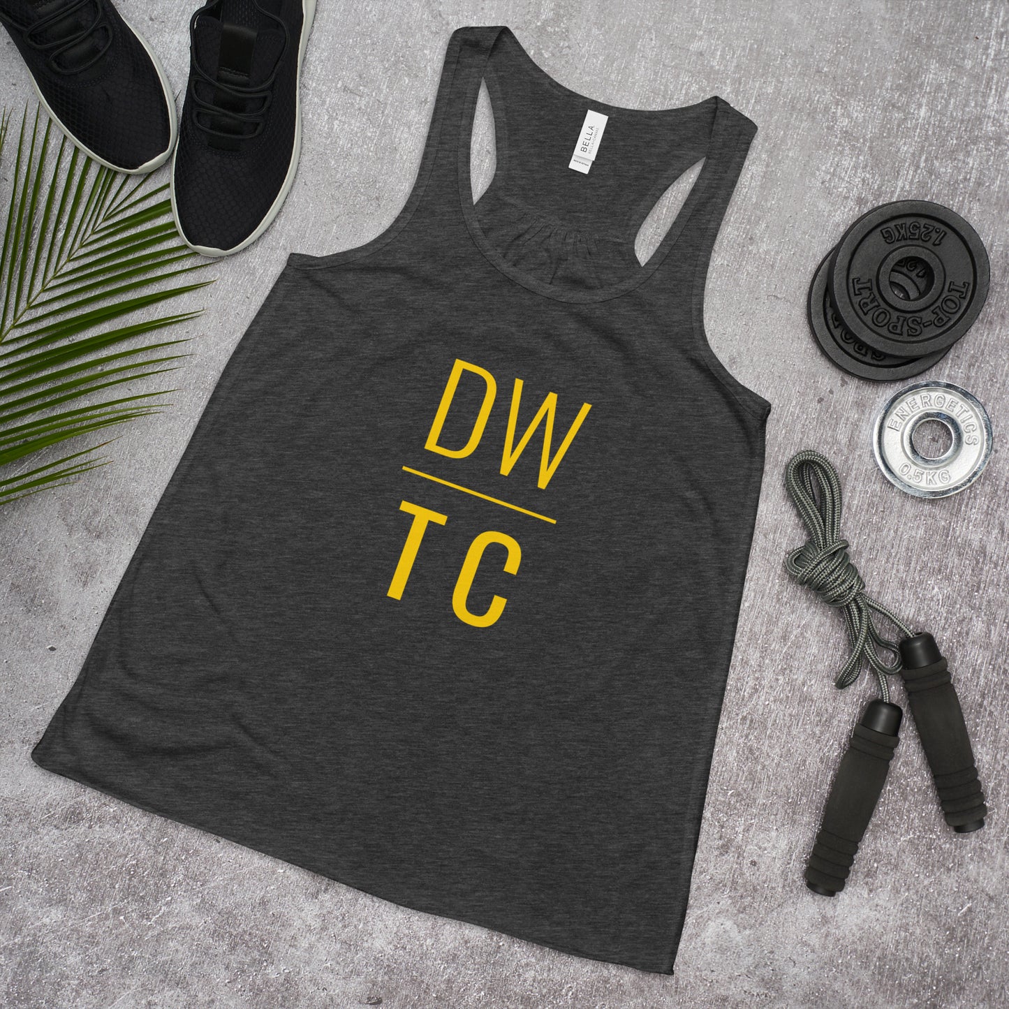 DWTC Women's Flowy Racerback Tank